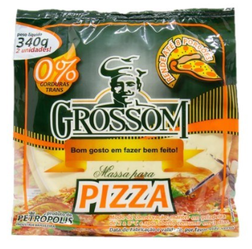PIZZA GROSSONI 16CM COM 10UN 500G