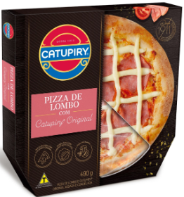 PIZZA LOMBO CATUPIRY 490G