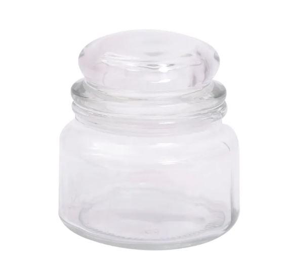POTE MOZCADA XODÓ VIDRO COM TAMPA HERMÉTICA REDONDO 350ML