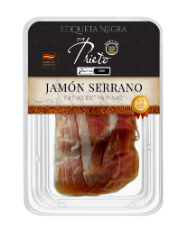 PRESUNTO CRU JAMON SERRANO PRIETO FATIAS EXTRA FINAS 70G