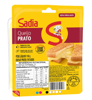 QUEIJO PRATO FATIADO SADIA 150G