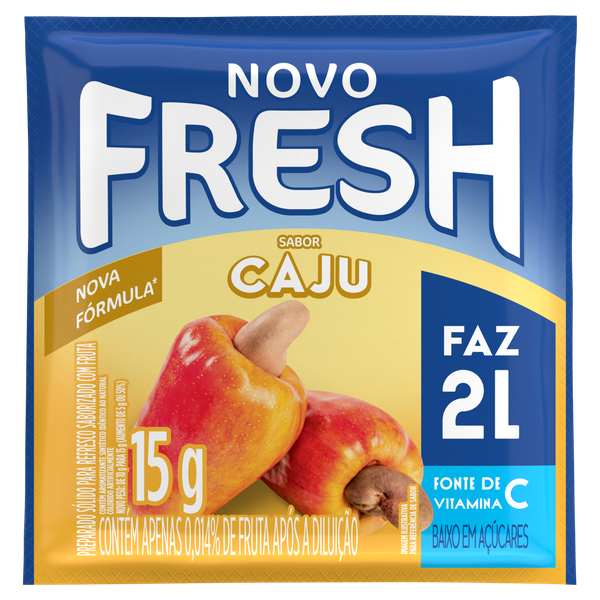 REFRESCO PO FRESH CAJU 15G