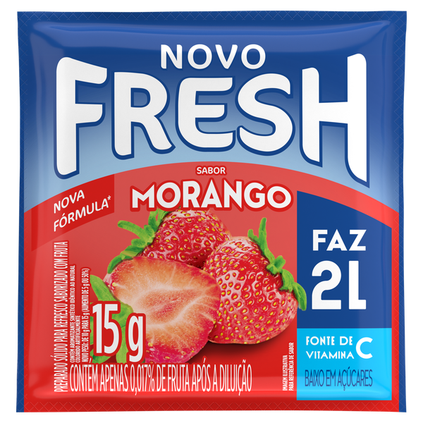 REFRESCO PO FRESH MORANGO 15G
