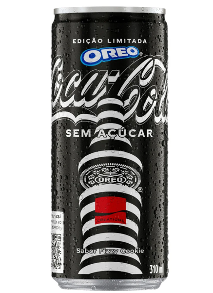 REFRIG.COCA COLA SEM AÇUCAR OREO LATA 310ML