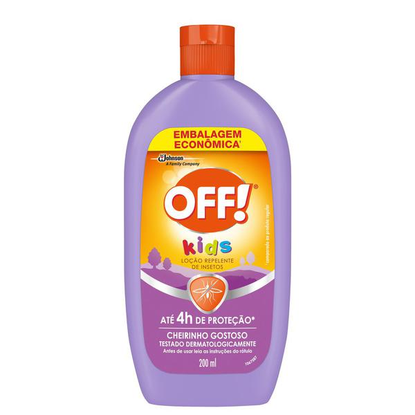REPELENTE OFF KIDS LOÇÃO L200ML P117 ML