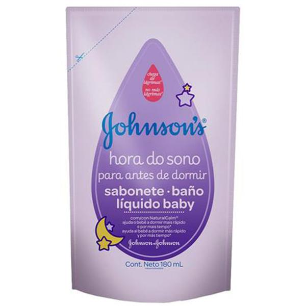 SABONETE LIQUIDO JOHNSONS BABY RF 180 ML HORA DO SONO