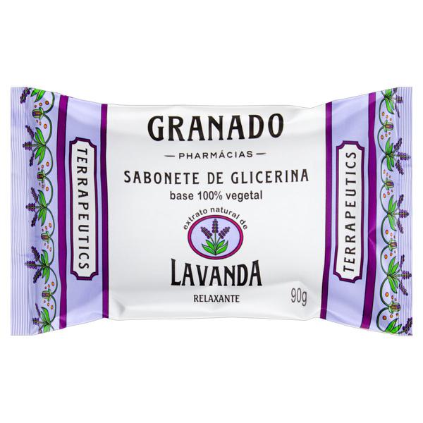 SABONETE GRANADO GLICERINA TERRAPEUTICS LAVANDA 90G
