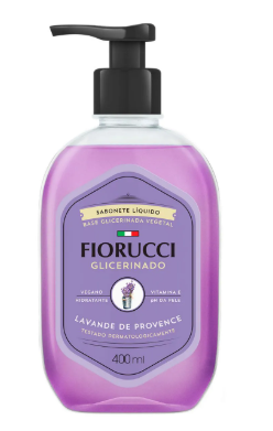 SABONETE LÍQUIDO GLICERINADO FIORUCCI LAVANDA DI PROVENZA 400ML