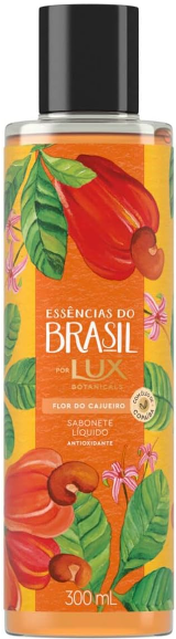 SABONETE LÍQUIDO LUX FLOR CAJUEIRO 300ML