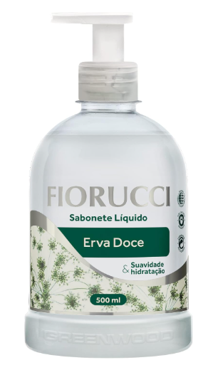 SABONETE LIQUIDO FIORUCCI ERVA DOCE 500ML