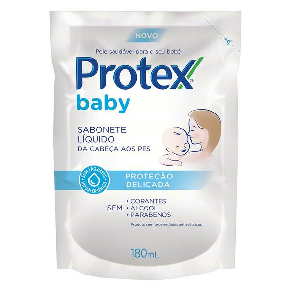 SABONETE LIQUIDO PROTEX BABY REFIL 180ML PROTEÇÃO DELICADA