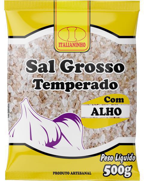 SAL GROSSO ITALIANINHO 500G COM ALHO