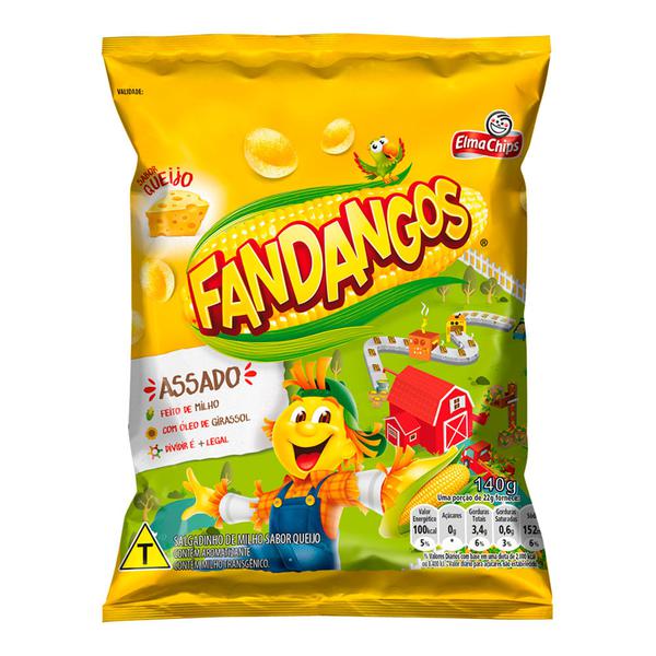 SALGADINHO MILHO FANDANGOS QUEIJO 140 G