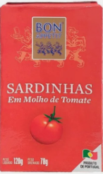 SARDINHA BON APPETIT 120G TOMATE