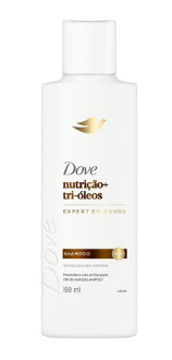 SHAMPOO DOVE 190ML NUTRICAO + TRI OLEOS