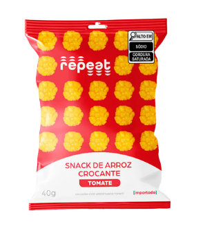 SNACK DE ARROZ REPEAT 40G TOMATE