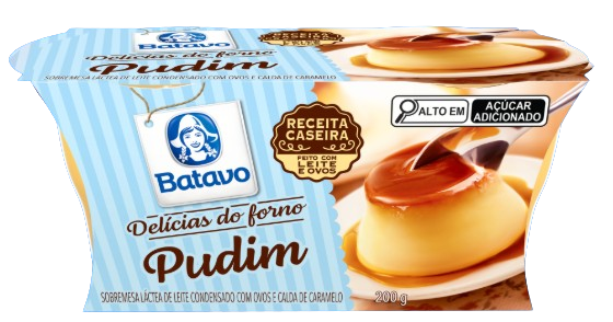 SOBR.BATAVO PUDIM DE LEITE 200G