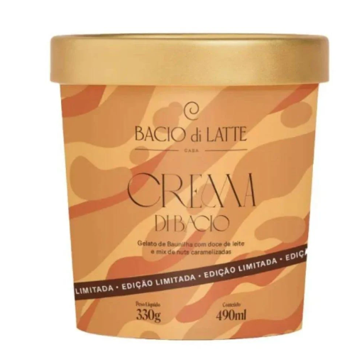 SORVETE GELATO DI LATTE CREMA EDIÇÃO ESPICIAL 490ML