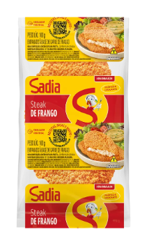 STEAK FRANGO EMPANADO SADIA 100G