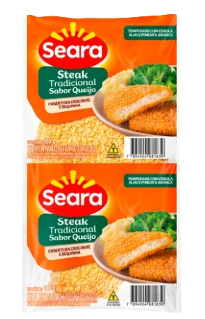 STEAK FRANGO SEARA 100 G EMPANADO QUEIJO
