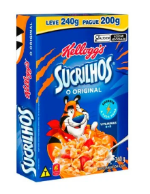 SUCRILHOS KELLOGGS CAIXA LEVE 240G PAGUE 200G