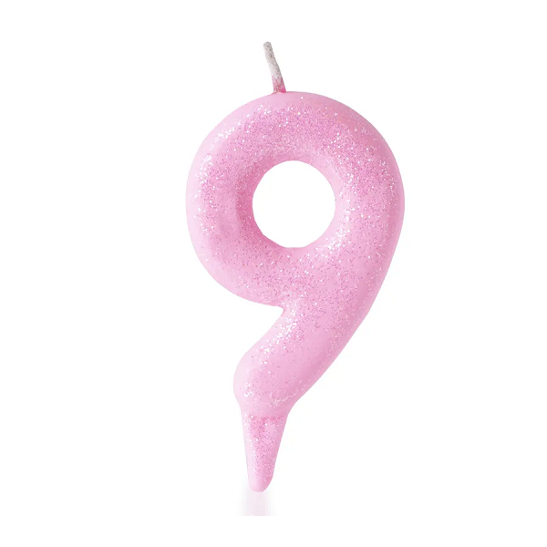 VELA MAGIC CANDY ROSA N.9