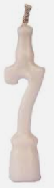 VELA TUBULAR LISA BRANCO N.7