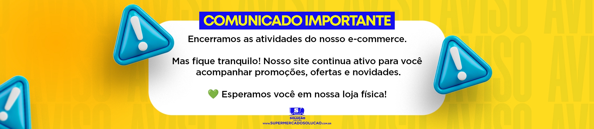 ENCERRAMENTO ECOMMERCE | DESKTOP