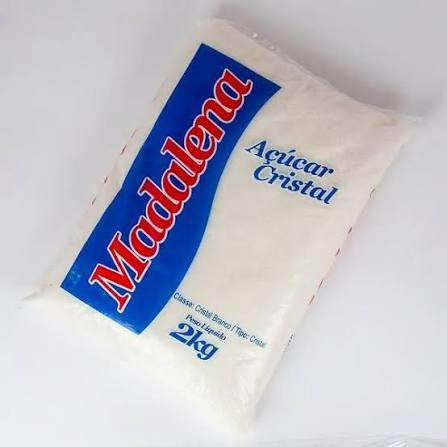 ACUCAR MADALENA CRISTAL 2KG