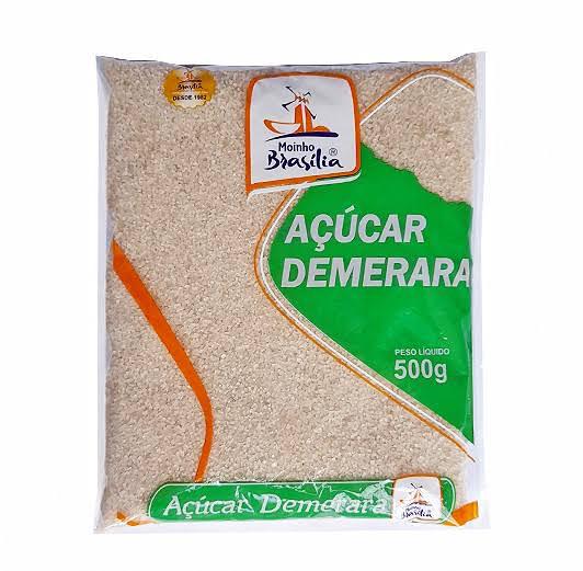 ACUCAR MOINHO BRASILIA DEMERARA 500G