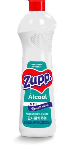 ALCOOL GEL ZUPP 450G
