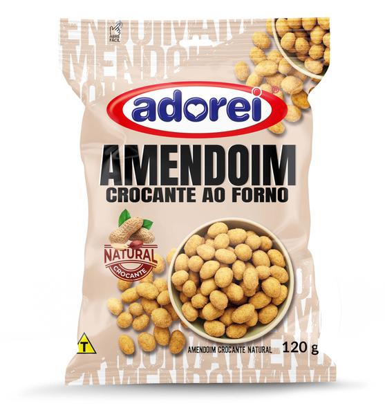 AMENDOIM ADOREI CROCANTE NATURAL 120G