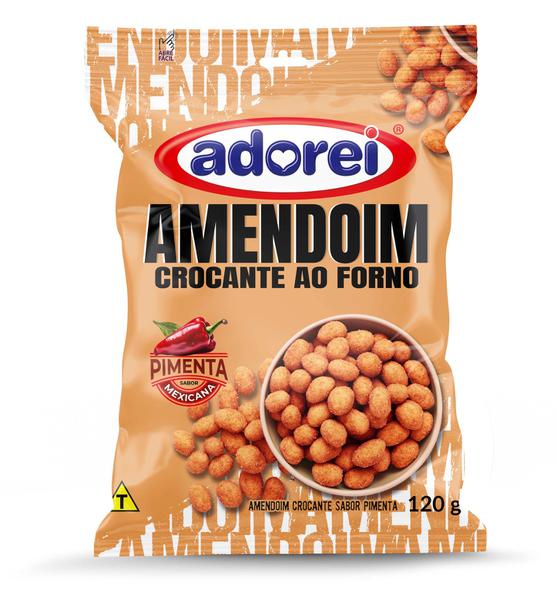 AMENDOIM ADOREI CROCANTE PIMENTA 120G