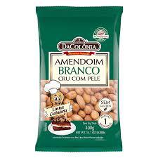 AMENDOIM DA ROCINHA BRANCO CRU 400G
