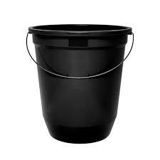 BALDE JAGUAR PRETO PLASTICO 18L