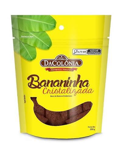 BANANINHA DA COLONIA CRISTALIZADA 200G