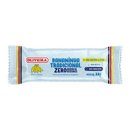 BANANINHA OLIVEIRA TRADICIONAL ZERO 22G