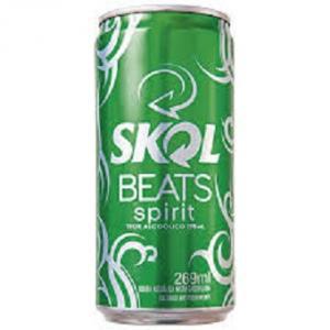 BEBIDA SKOL BEATS SPIRIT LT 269ML