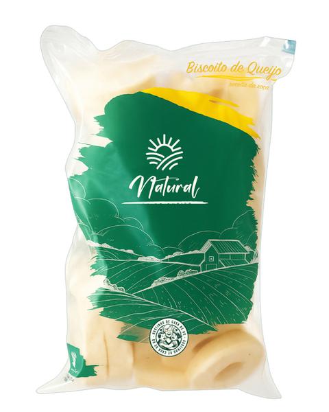 BISCOITO DE QUEIJO NATURAL CONGELADO 1KG