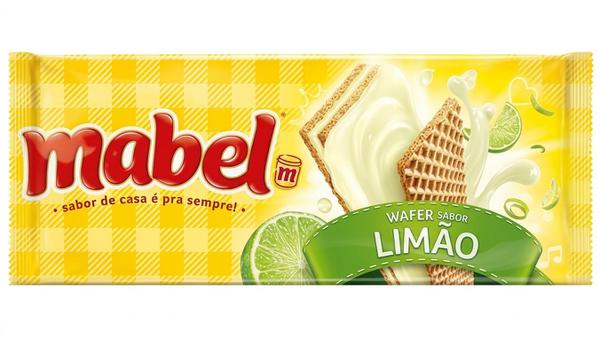 BISCOITO MABEL WAFER LIMAO 79G