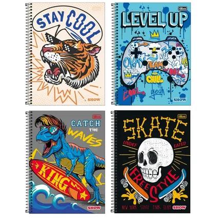 CADERNO TILIBRA MAIS MASC 12MT