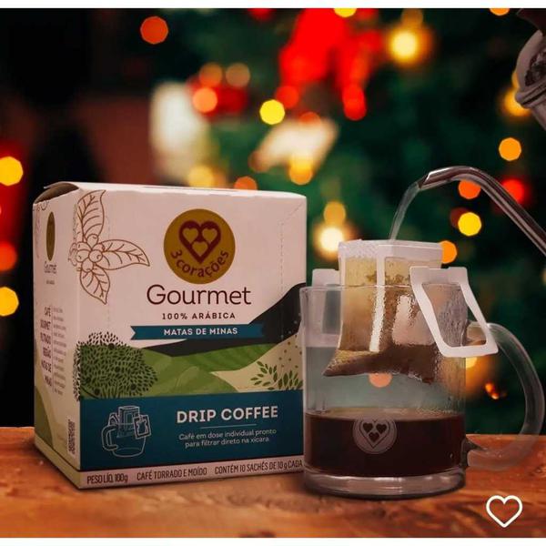 CAFE 3 CORACOES GOURMET MATA DE MINAS 10G