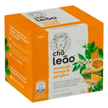 CHA LEAO MARACUJA LARANJA GENGIBRE 22G