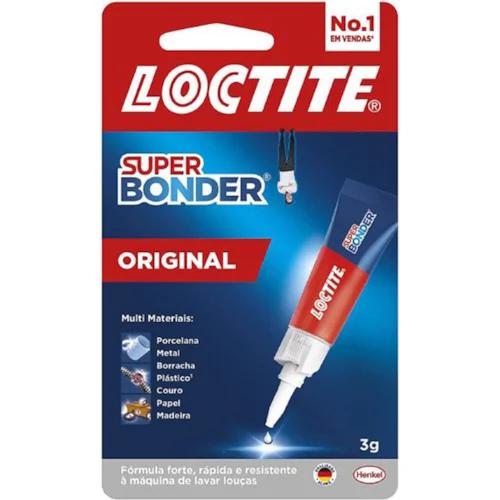 COLA SUPER BONDER ORIGINAL 3G + GTS 0.6G