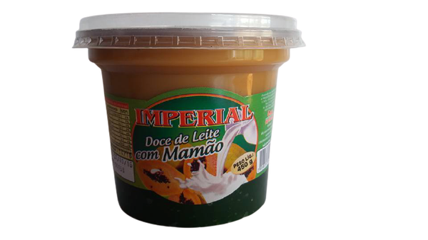DOCE DE LEITE IMPERIAL RECH MAMAO PEDACOS BDJ 300G