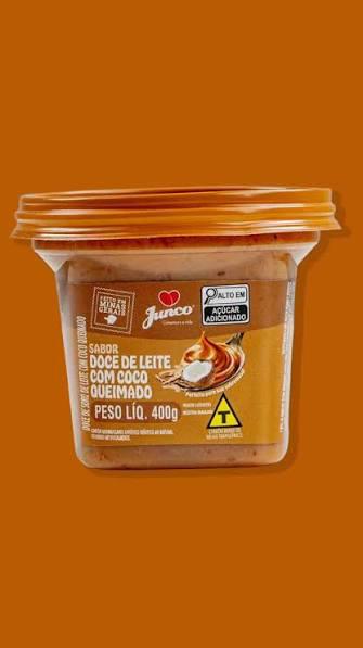 DOCE DE LEITE JUNCO COM COCO QUEIMADO 400G