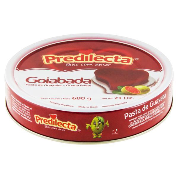 DOCE PREDILECTA GOIABADA LATA 600G