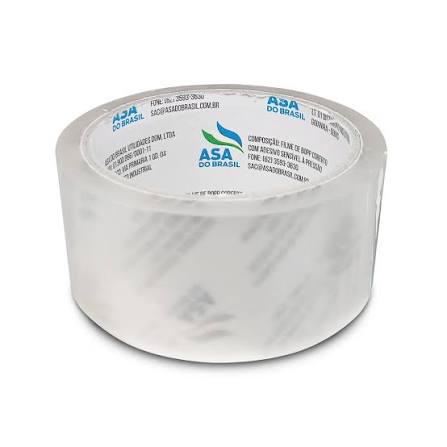 FITA ADESIVA ASA BRASIL 45MM TRANSP UN