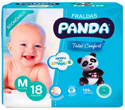 FRALDA PANDA ECONOMICA M 18UN