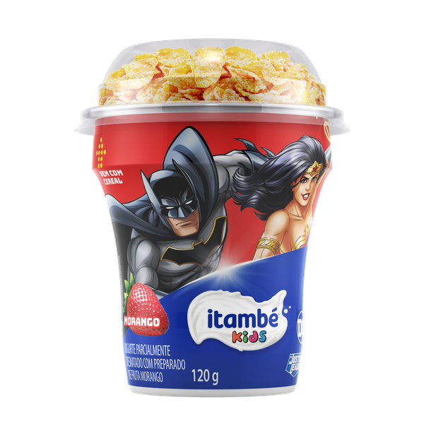 IOGURTE ITAMBE KIDS MORANGO 120G